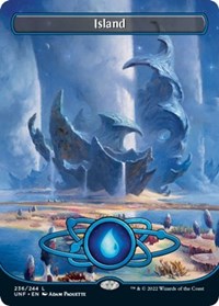 Island (236) (Borderless) (236) [Unfinity]