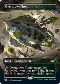 Overgrown Tomb (Borderless) (284) [Unfinity]
