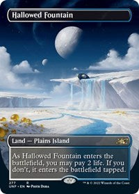Hallowed Fountain (Borderless) (277) [Unfinity]