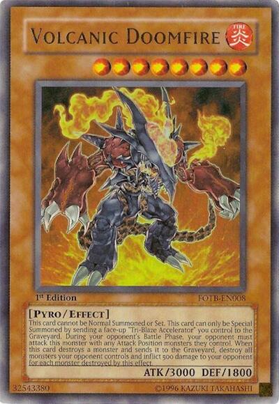 Volcanic Doomfire (FOTB-EN008) [Force of the Breaker]