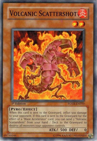 Volcanic Scattershot (FOTB-EN010) [Force of the Breaker]