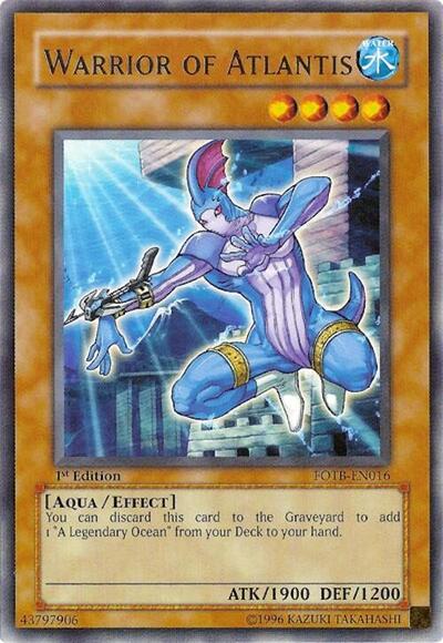 Warrior of Atlantis (FOTB-EN016) [Force of the Breaker]