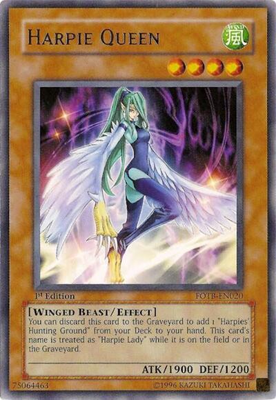 Harpie Queen (FOTB-EN020) [Force of the Breaker]