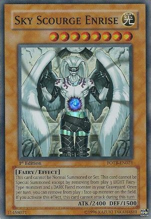 Sky Scourge Enrise (FOTB-EN021) - Force of the Breaker Unlimited