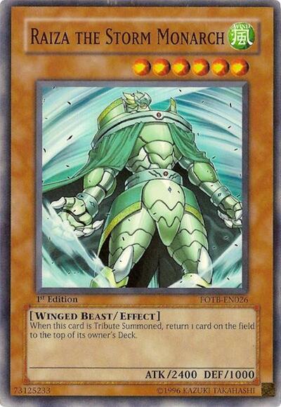 Raiza the Storm Monarch (FOTB-EN026) [Force of the Breaker]