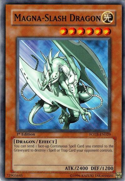 Magna-Slash Dragon (FOTB-EN029) [Force of the Breaker]