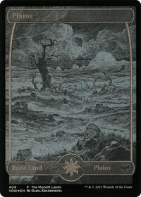 Plains (Moonlit Land) (Foil Etched) (408) [WPN & Gateway Promos]