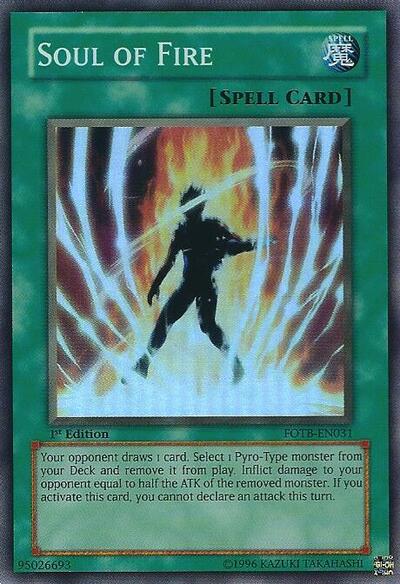Soul of Fire (FOTB-EN031) [Force of the Breaker]