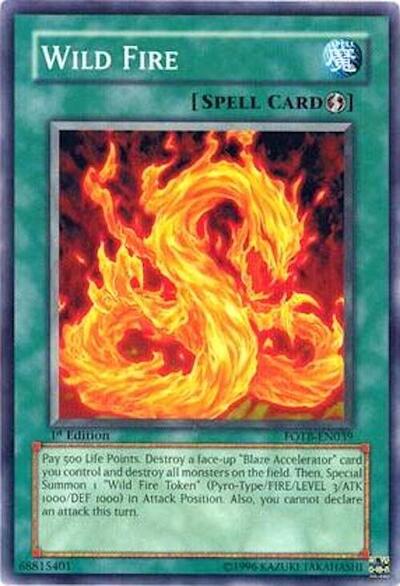 Wild Fire (FOTB-EN039) [Force of the Breaker]