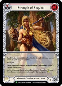 Strength of Sequoia (Red) - LGS078 (LGS078) [Flesh and Blood: Promo Cards]