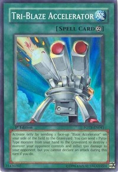 Tri-Blaze Accelerator (FOTB-EN041) [Force of the Breaker]