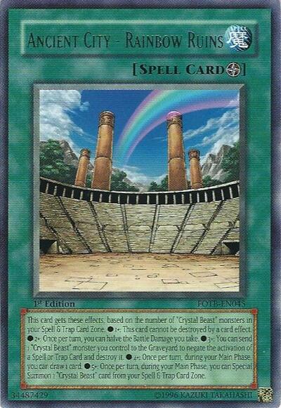 Ancient City - Rainbow Ruins (FOTB-EN045) [Force of the Breaker]