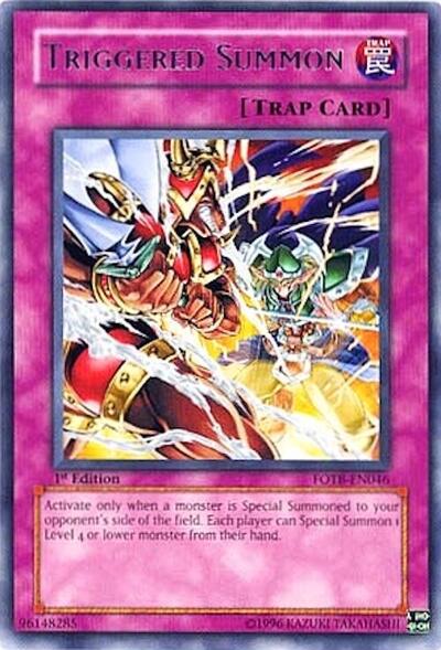 Triggered Summon (FOTB-EN046) [Force of the Breaker]