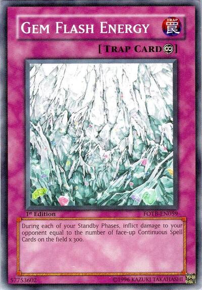 Gem Flash Energy (FOTB-EN059) [Force of the Breaker]