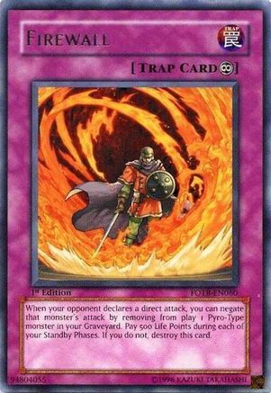 Firewall (FOTB-EN060) - Force of the Breaker Unlimited