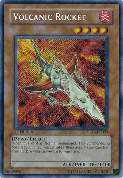 Volcanic Rocket (FOTB-EN000) [Force of the Breaker]