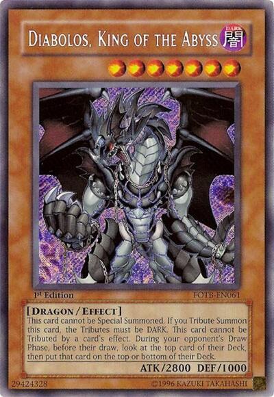 Diabolos, King of the Abyss (FOTB-EN061) [Force of the Breaker]