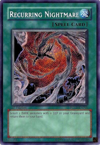 Recurring Nightmare (FOTB-EN066) [Force of the Breaker]