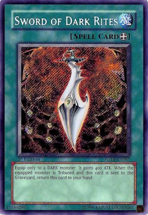 Sword of Dark Rites (FOTB-EN067) - Force of the Breaker Unlimited
