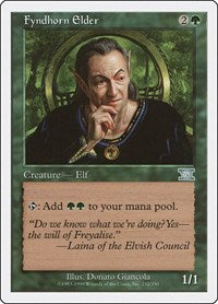 Fyndhorn Elder (232) [Classic Sixth Edition]