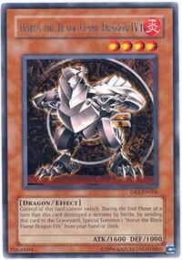 Horus the Black Flame Dragon LV4 (DR3-EN006) [Dark Revelation Volume 3]