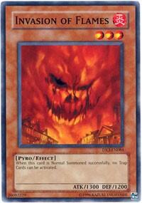 Invasion of Flames (DR3-EN084) [Dark Revelation Volume 3]