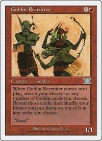 Goblin Recruiter (186) [Classic Sixth Edition]