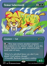 Temur Sabertooth (308) [Secret Lair Drop Series]