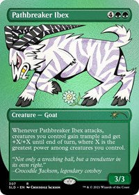 Pathbreaker Ibex (Foil Etched) (307) [Secret Lair Drop Series]