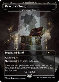 Dracula's Tomb - Phyrexian Tower (208) [Secret Lair Drop Series]