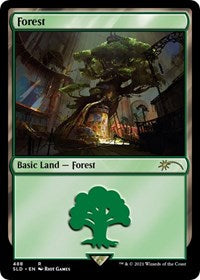 Forest (Secret Lair x Arcane: Lands) (488) [Secret Lair Drop Series]