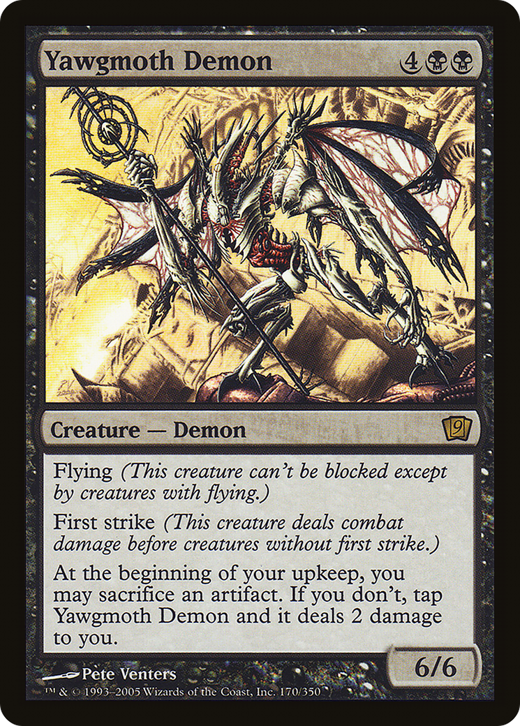 Yawgmoth Demon (9ED-170★) - 9th Edition Foil