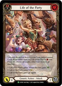 Life of the Party (Red) - LGS084 (LGS084) [Flesh and Blood: Promo Cards]