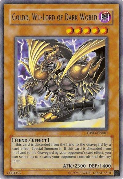 Goldd, Wu-Lord of Dark World (CP03-EN007) [Champion Pack 3]