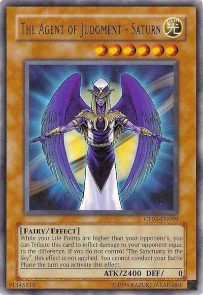 The Agent of Judgment - Saturn (CP03-EN009) [Champion Pack 3]