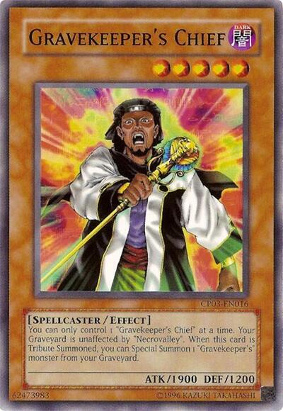 Gravekeeper's Chief (CP03-EN016) [Champion Pack 3]