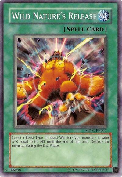 Wild Nature's Release (CP03-EN017) [Champion Pack 3]