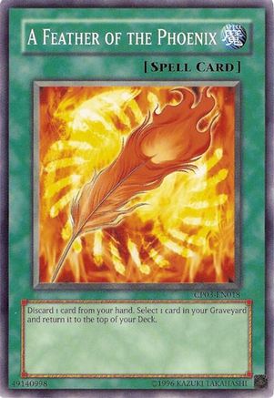 A Feather of the Phoenix (CP03-EN018) - Champion Pack 3 Unlimited
