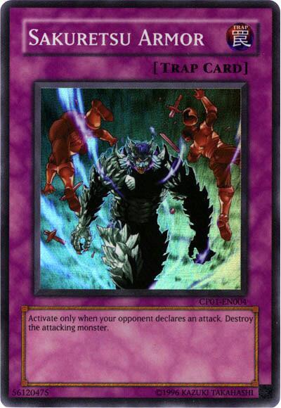 Sakuretsu Armor (CP01-EN004) [Champion Pack 1]