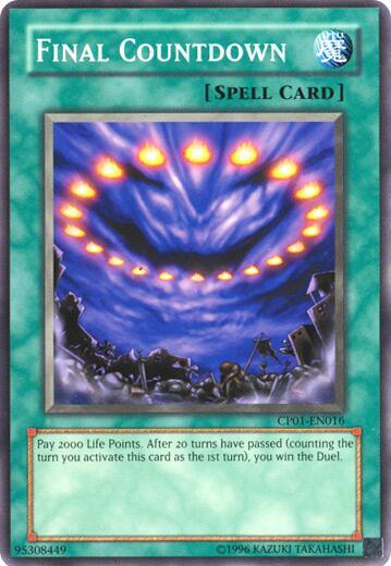 Final Countdown (CP01-EN016) [Champion Pack 1]