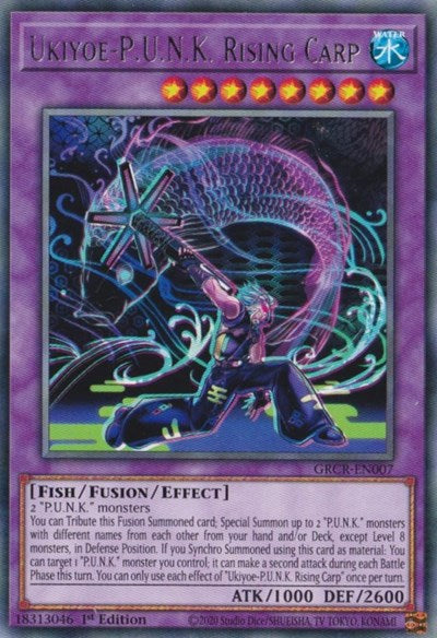 Ukiyoe-P.U.N.K. Rising Carp (GRCR-EN007) [The Grand Creators]