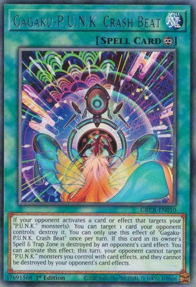 Gagaku-P.U.N.K. Crash Beat (GRCR-EN010) [The Grand Creators]