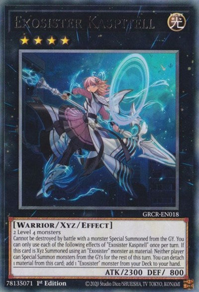 Exosister Kaspitell (GRCR-EN018) [The Grand Creators]