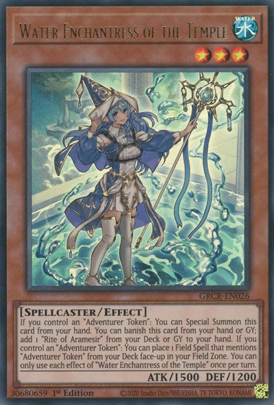 Water Enchantress of the Temple (GRCR-EN026) [The Grand Creators]