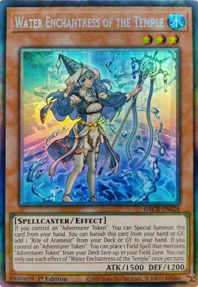 Water Enchantress of the Temple (CR) (GRCR-EN026) [The Grand Creators]