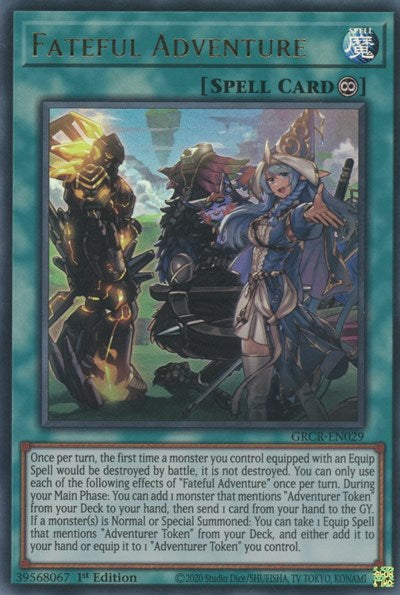 Fateful Adventure (GRCR-EN029) [The Grand Creators]