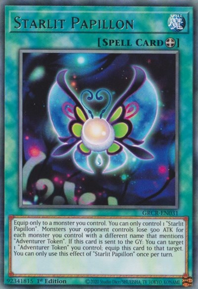 Starlit Papillon (GRCR-EN031) [The Grand Creators]