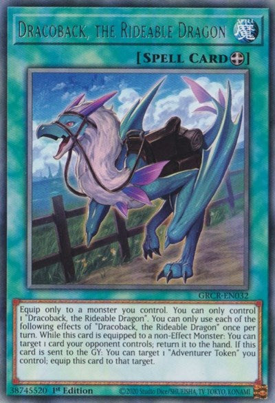 Dracoback, the Rideable Dragon (GRCR-EN032) [The Grand Creators]