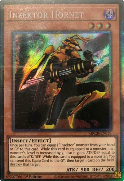Inzektor Hornet (CR) (GRCR-EN038) [The Grand Creators]