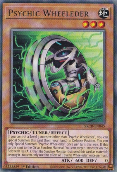 Psychic Wheeleder (GRCR-EN045) [The Grand Creators]